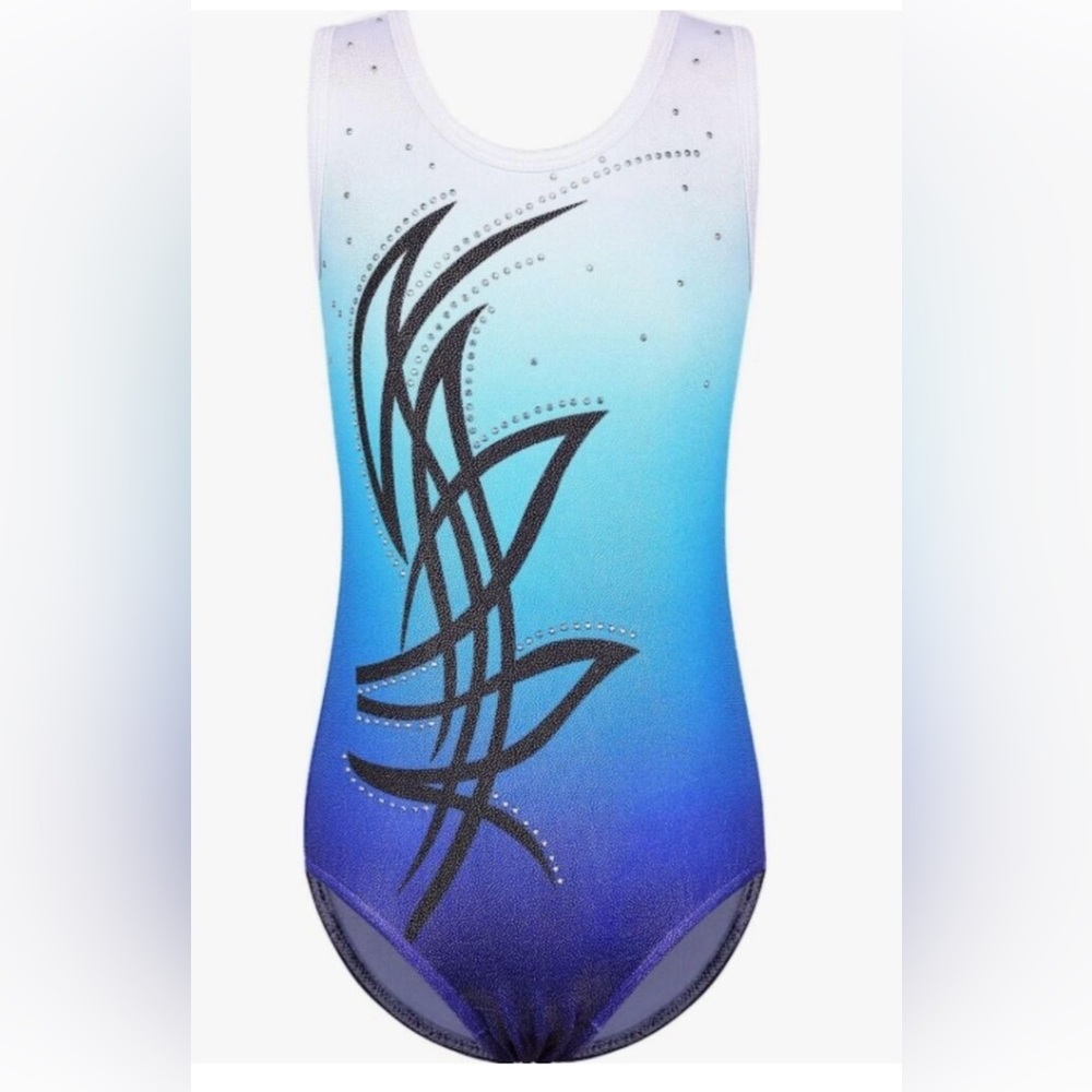 ZNYUNE Girls Gymnastics Leotard- 12A